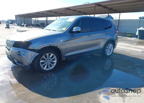 2013 BMW X3 xDrive28I from USA, damaged, VIN 5UXWX9C52D0A28133